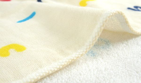 日本代購 - 【SOU·SOU】日本製今治純棉長毛巾-數字 (34x80cm)