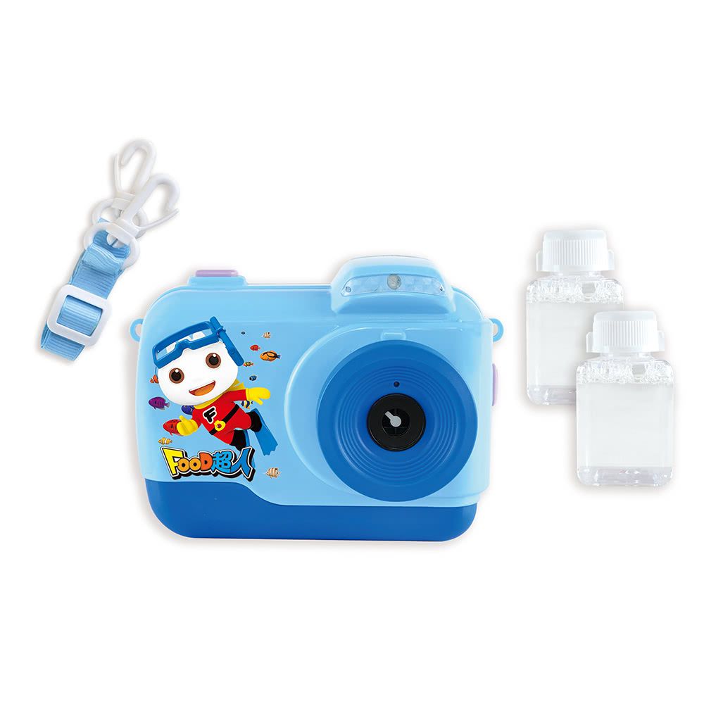 風車圖書 - FOOD超人聲光泡泡相機