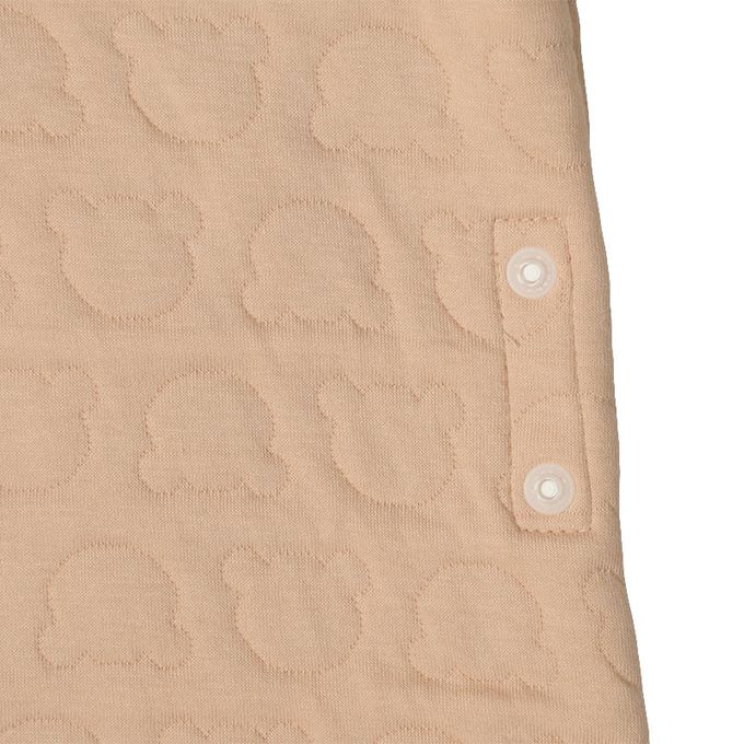 akachan honpo - 長袖鋪棉家居服-側邊按扣 小熊-咖啡色