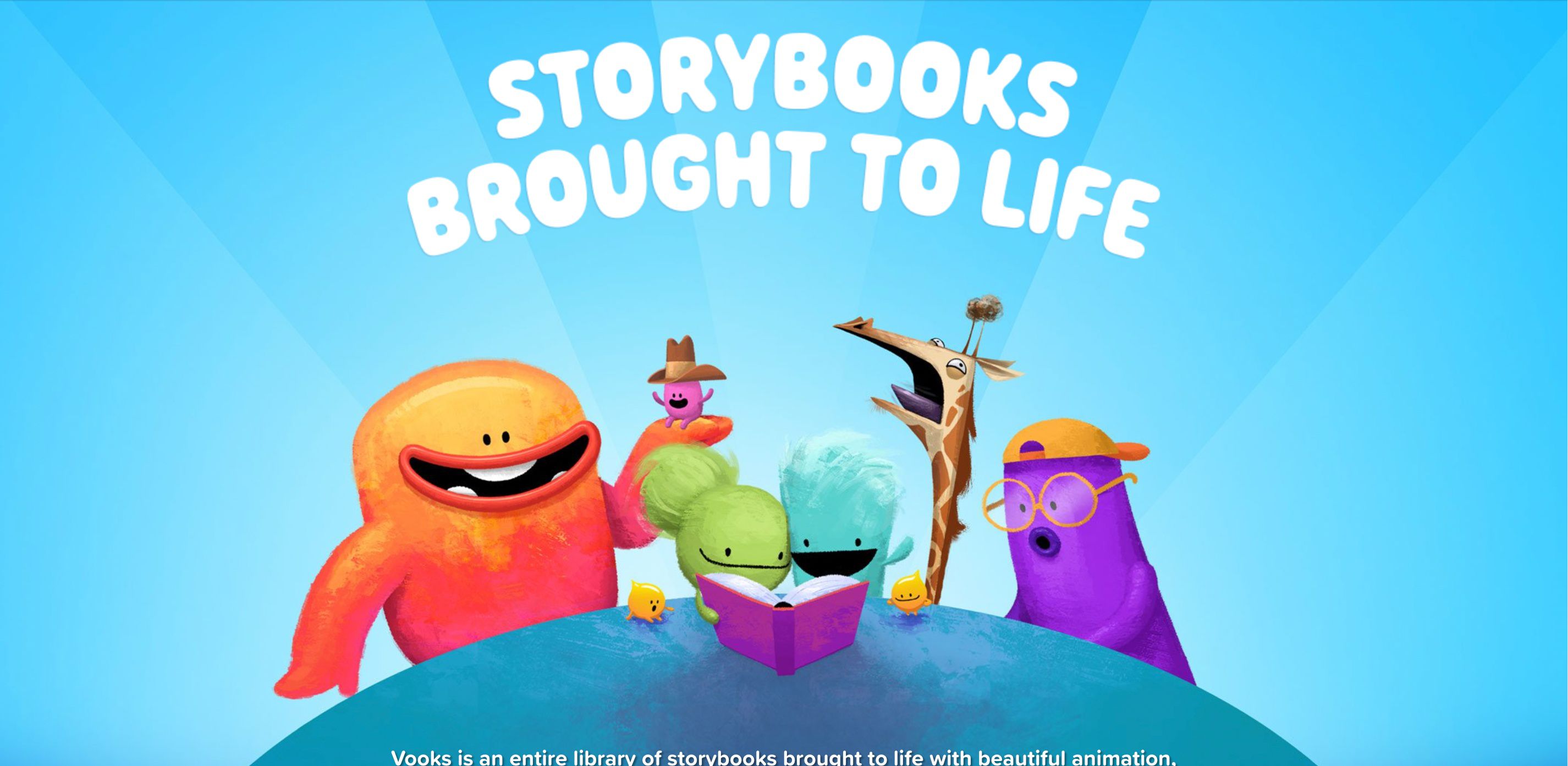 移動式圖書館！VOOKS英語故事有聲APP