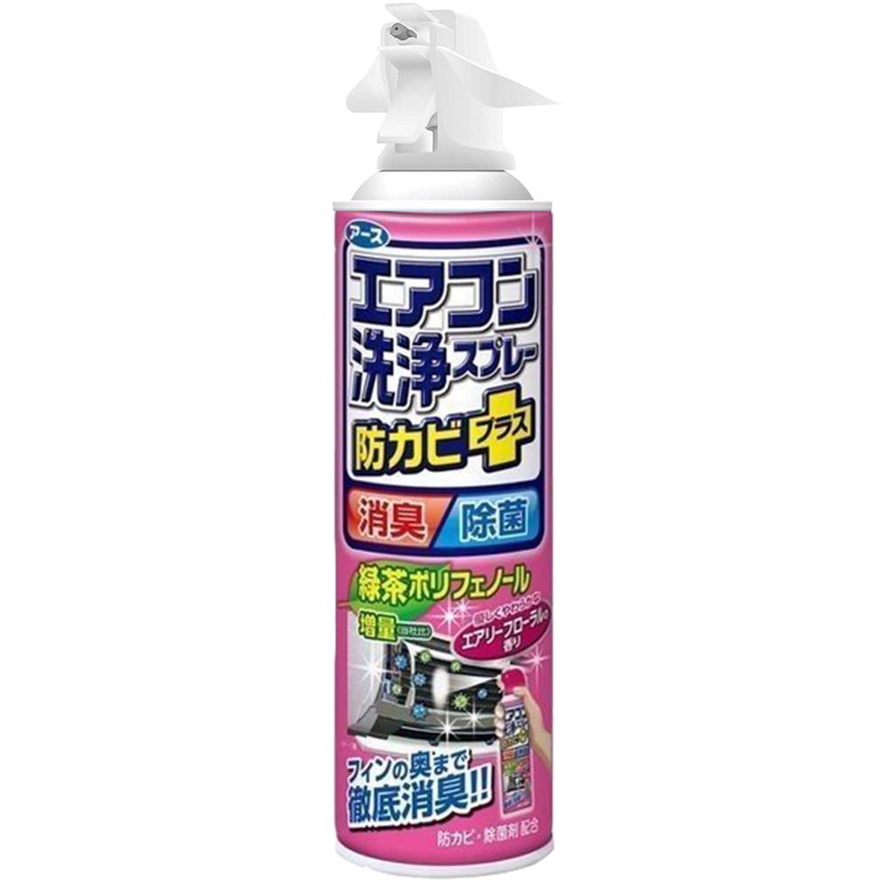 日本 EARTH製藥 - 空調清潔噴霧-花香-420ml