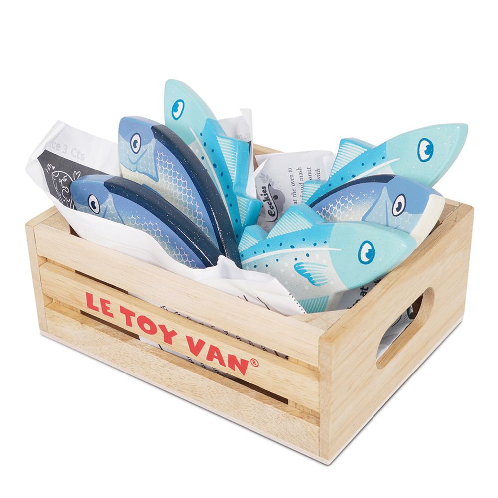英國 Le Toy Van - 角色扮演 - 鮮魚盒玩具組