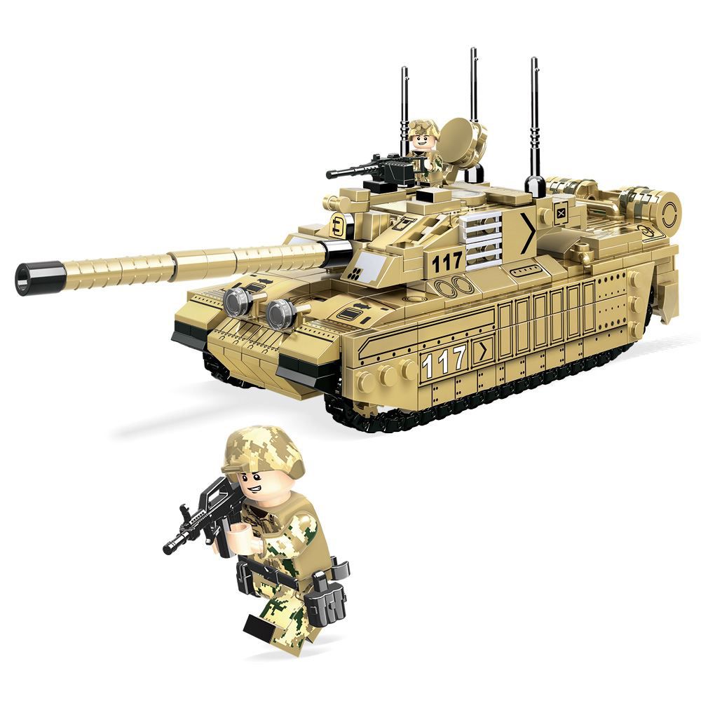 世一文化 - 挑戰者坦克車積木組(約508pcs)