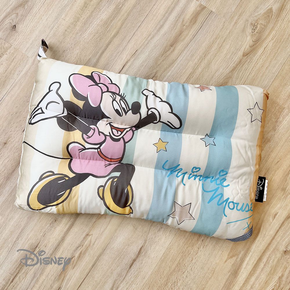 Disney 迪士尼 - 兒童石墨烯天絲水洗枕-線條米妮-30X45CM