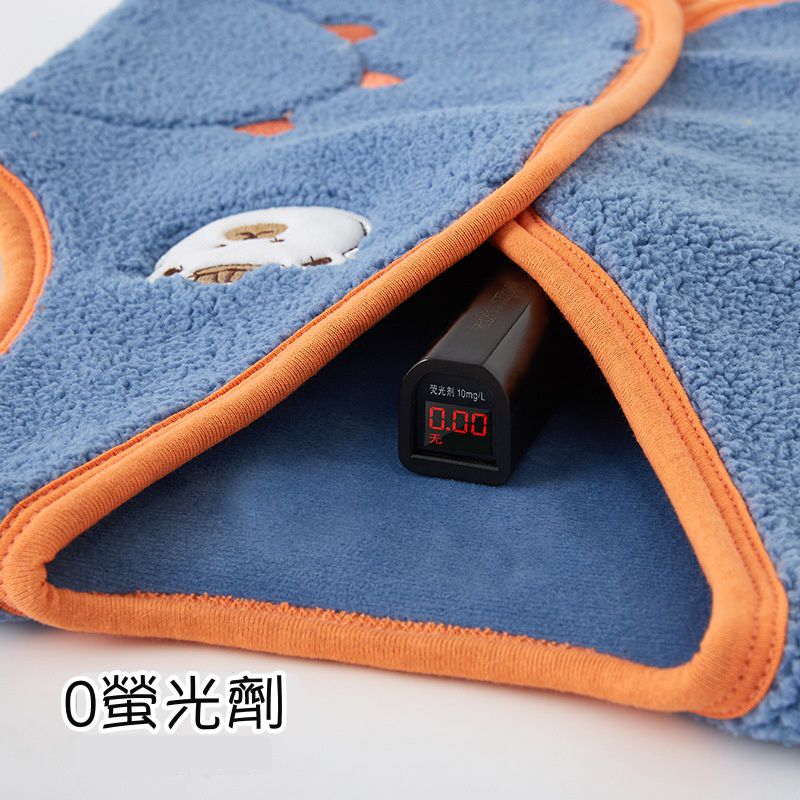 羊羔絨保暖加絨背心-熊熊-黃色