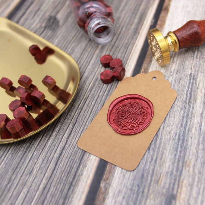 HAPPYMT - 火漆蠟粒大罐裝-經典紅