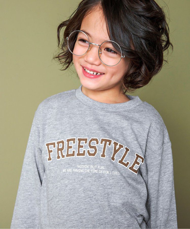 日本 BREEZE - 百搭舒適圓領薄長袖上衣-GO OUT-摩卡