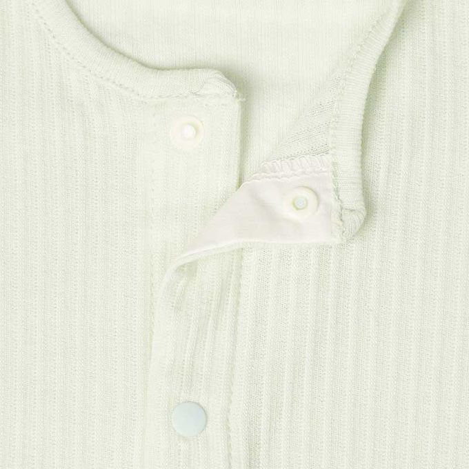 akachan honpo - 短袖涼爽連身衣-綠色 (50~60cm)