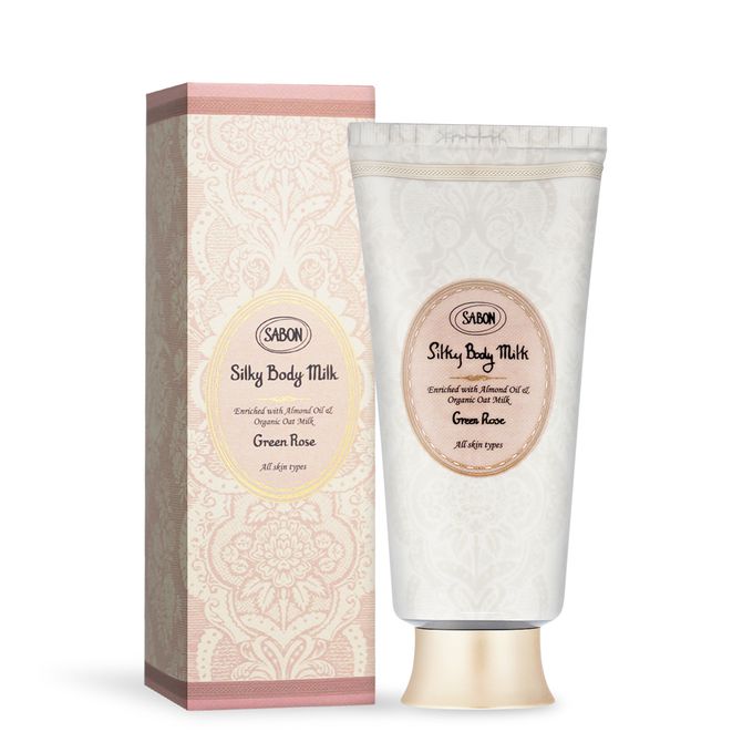 SABON - 以色列綠玫瑰絲綢身體乳液(200ml)(管裝)-國際航空版