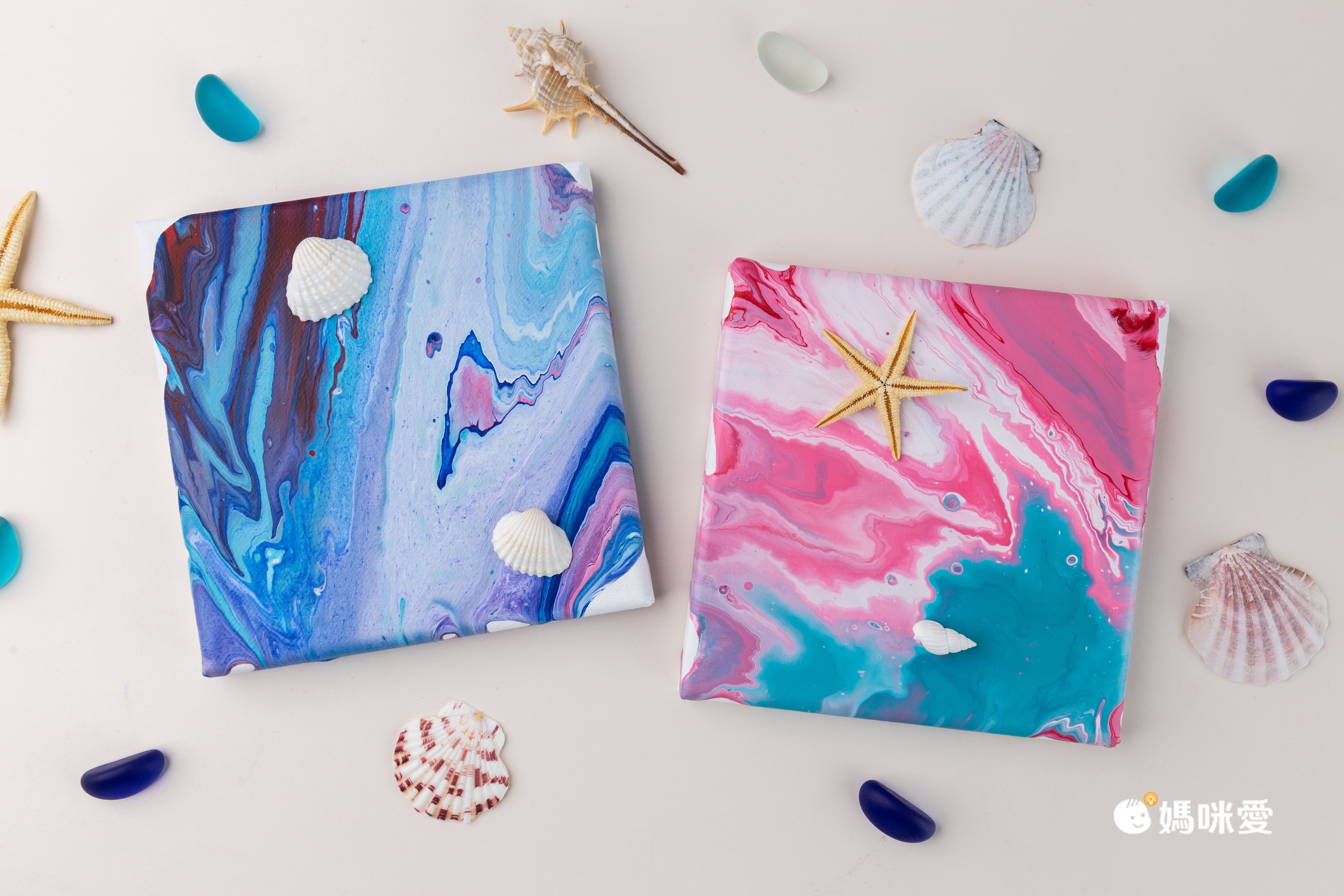 3歲也能畫出曠世巨作【 媽媽友 mamayo 】流體畫