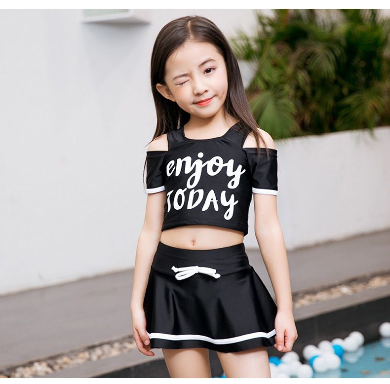 運動風挖肩泳裝套裝-enjoy today-粉色