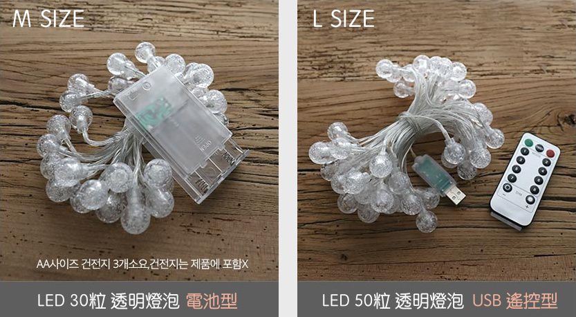 聖誕樹/聖誕壁飾燈-棉花糖樂園 (樹高105cm/ 樹寬71cm/ 約1kg)-附50粒LED透明氣泡燈泡/燈串/USB+遙控器