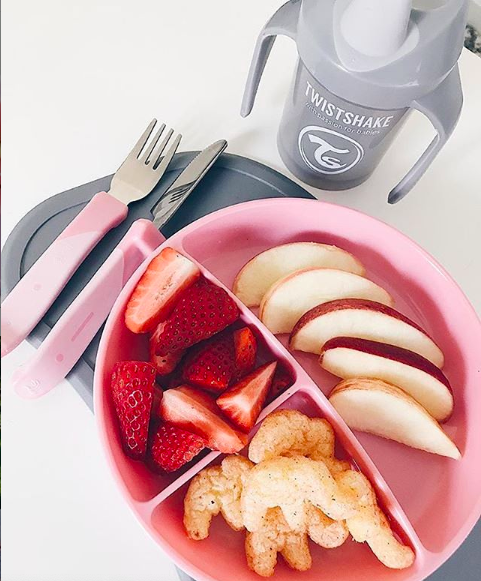 一轉即扣！吸力超強不打翻【瑞典 TwistShake 餐盤】