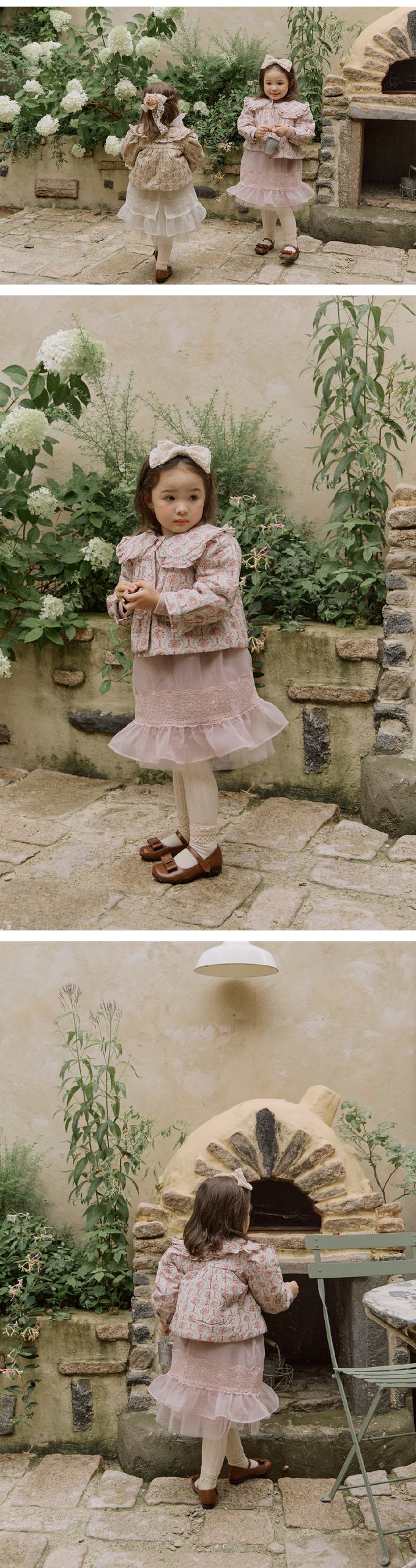 韓國 Puellaflo - 迷人蕾絲中長背心裙-藕粉