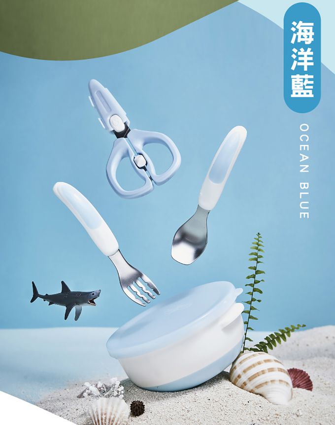 nac nac - 不鏽鋼雙層隔熱碗-茉莉綠