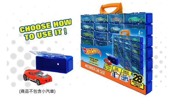 Hot Wheels - 風火輪小汽車收納盒-28入(HWCC8C)