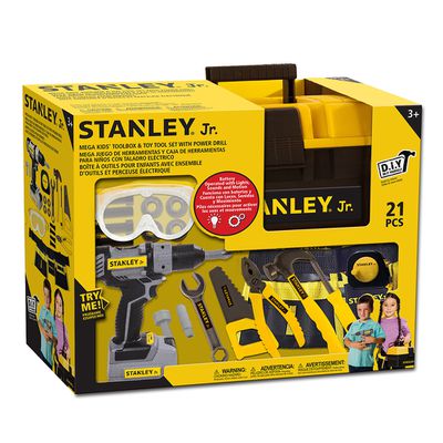 STANLEY Jr. - 大全套工具箱套組(電動螺絲起子)