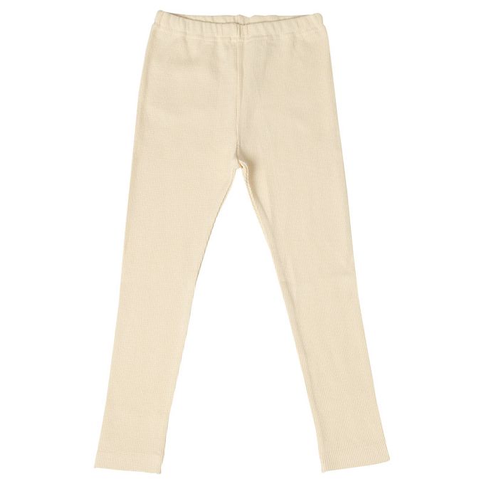 akachan honpo - 10分內搭褲-華夫格-象牙白色