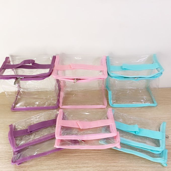 妞妞絲 - 透明收納袋-薄荷綠 (XS)