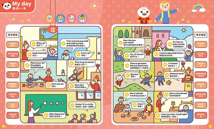 小手點讀情境英文會話-FOOD超人