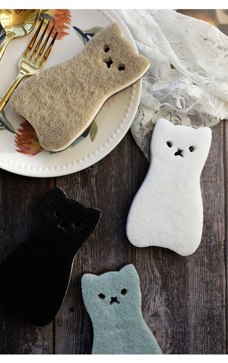 北歐風造型海綿清潔刷-蔬果4件組