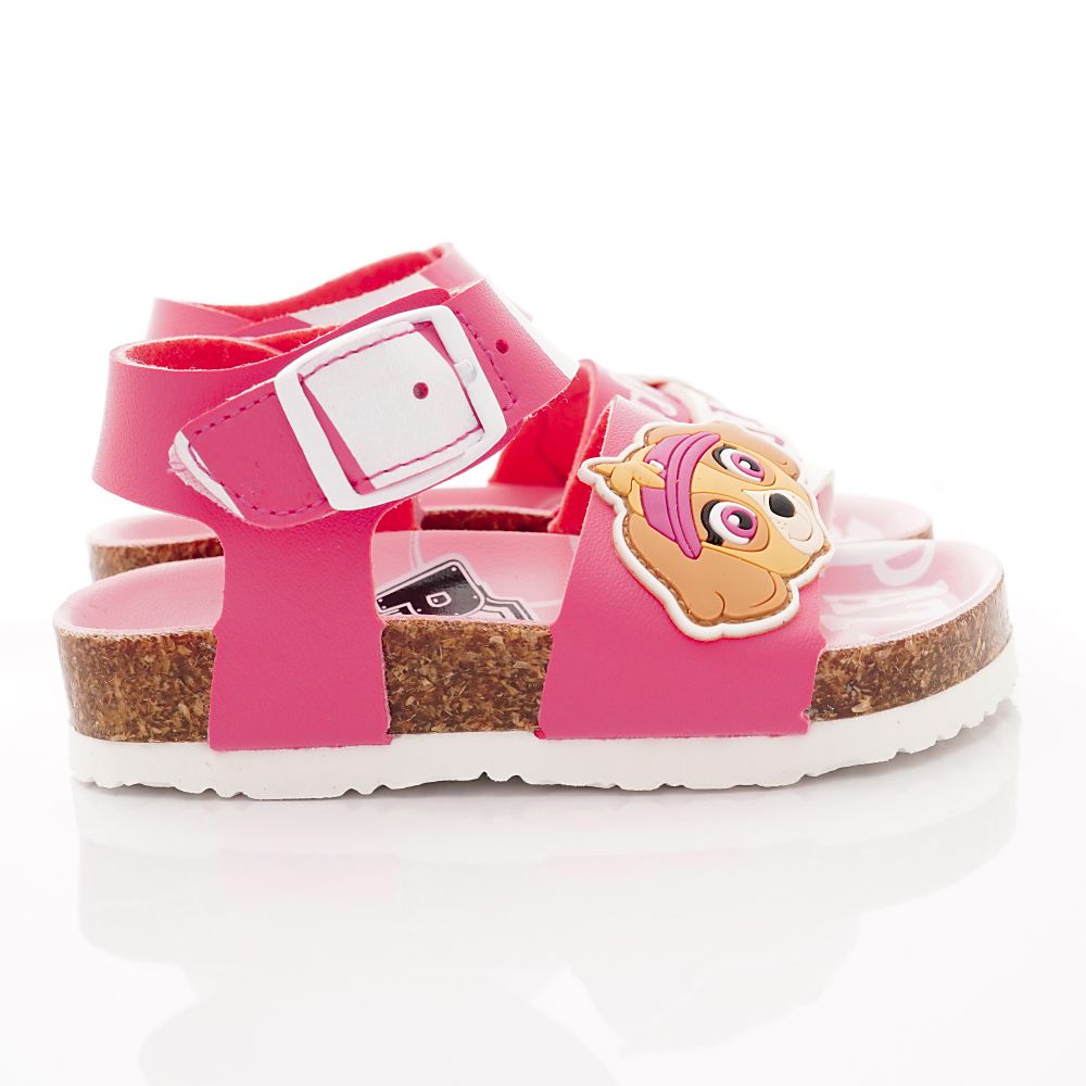 汪汪隊立大功 - 木質涼鞋(中小童段)-桃紅