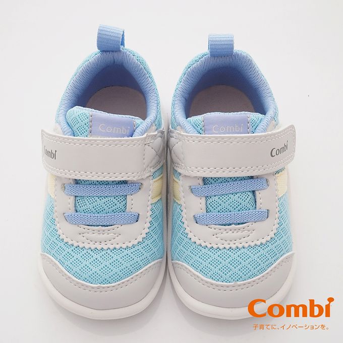 日本 Combi - COMBI醫學級NICEWALK兒童成長機能鞋(寶寶段)-休閒鞋-藍