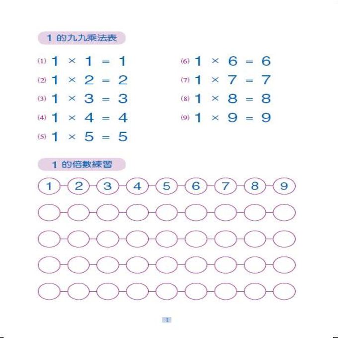 乘法練習-數學練習本