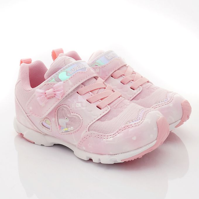 Moonstar日本月星 - LV甜心2E運動鞋LV11344粉-中大童段-運動鞋-粉