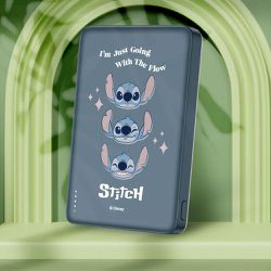 Disney 迪士尼 - ✂附wh貼紙 迪士尼 20W PD超薄磁吸無線快充行動電源 10000mAh-三頭史迪奇