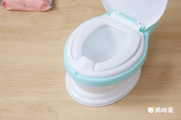 軟坐墊學習馬桶【韓國 THE MOTHER】舒適親膚戒尿布！