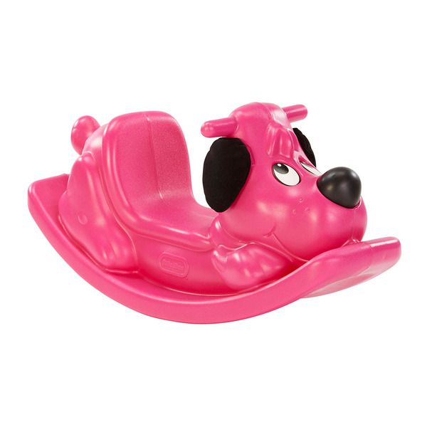 美國 Little Tikes - 飛狗搖椅-桃紅