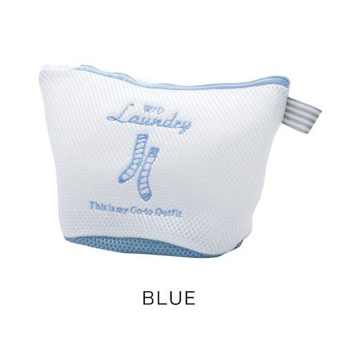 日本代購 - 日系清新風吊掛式洗衣袋-襪子/內褲適用-灰 (26×17×15cm)