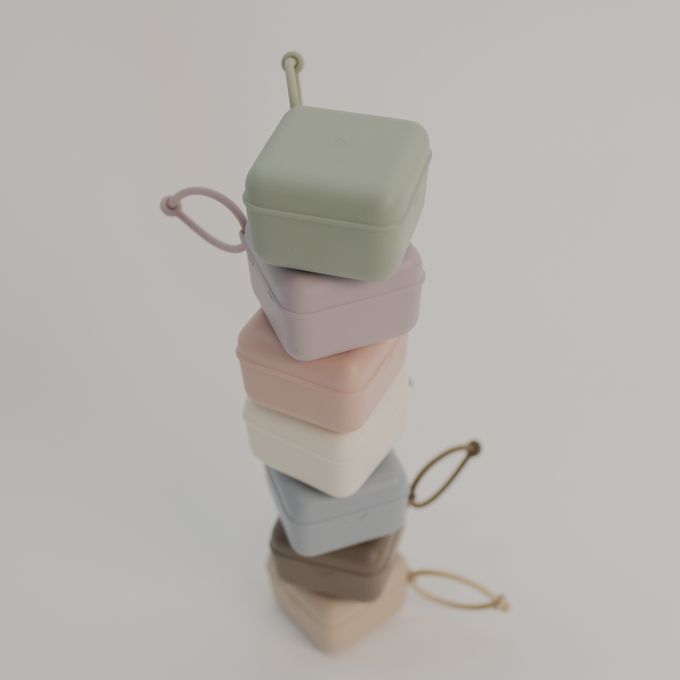 丹麥BIBS - BIBSxLiberty經典印花禮盒組-Capel灰綠