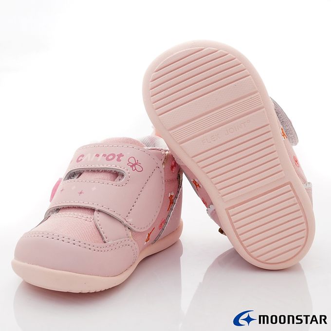 Moonstar日本月星 - CRC赤子心寶寶學步鞋(寶寶段)-學步鞋-粉