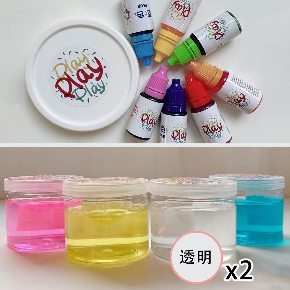韓國MYTOYS - 【優惠組合】魔法果汁罐1+1(透明*2)+(贈)兒童彩虹顏料瓶1瓶不挑色