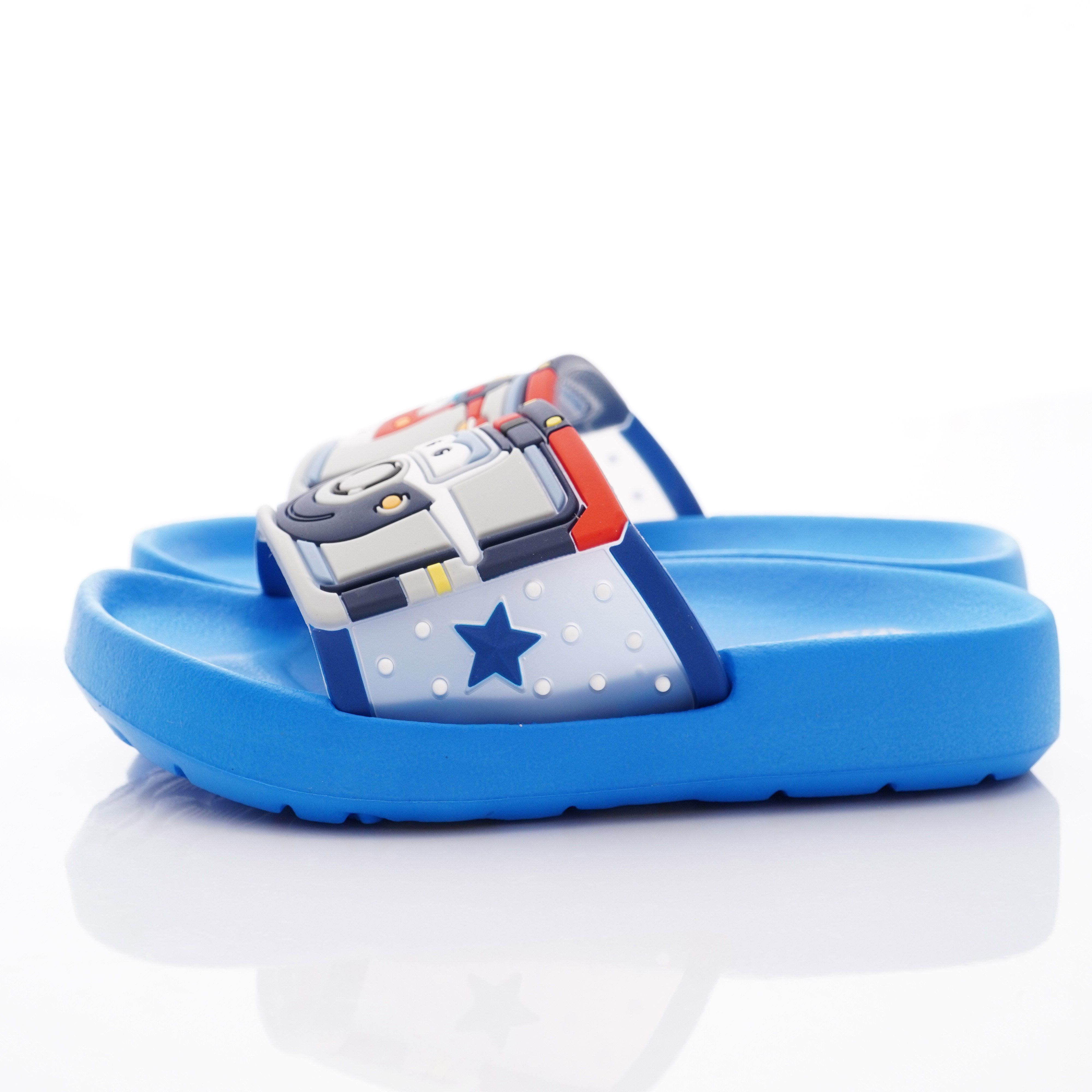 Super Wings - 超輕量休閒涼鞋/拖鞋(中小童段)-藍-S204707藍