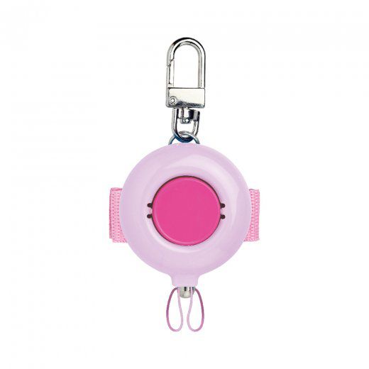 日本文具 SONIC - 安全防身警報器 93分貝 生活防水 (粉)-附測試用4號電池