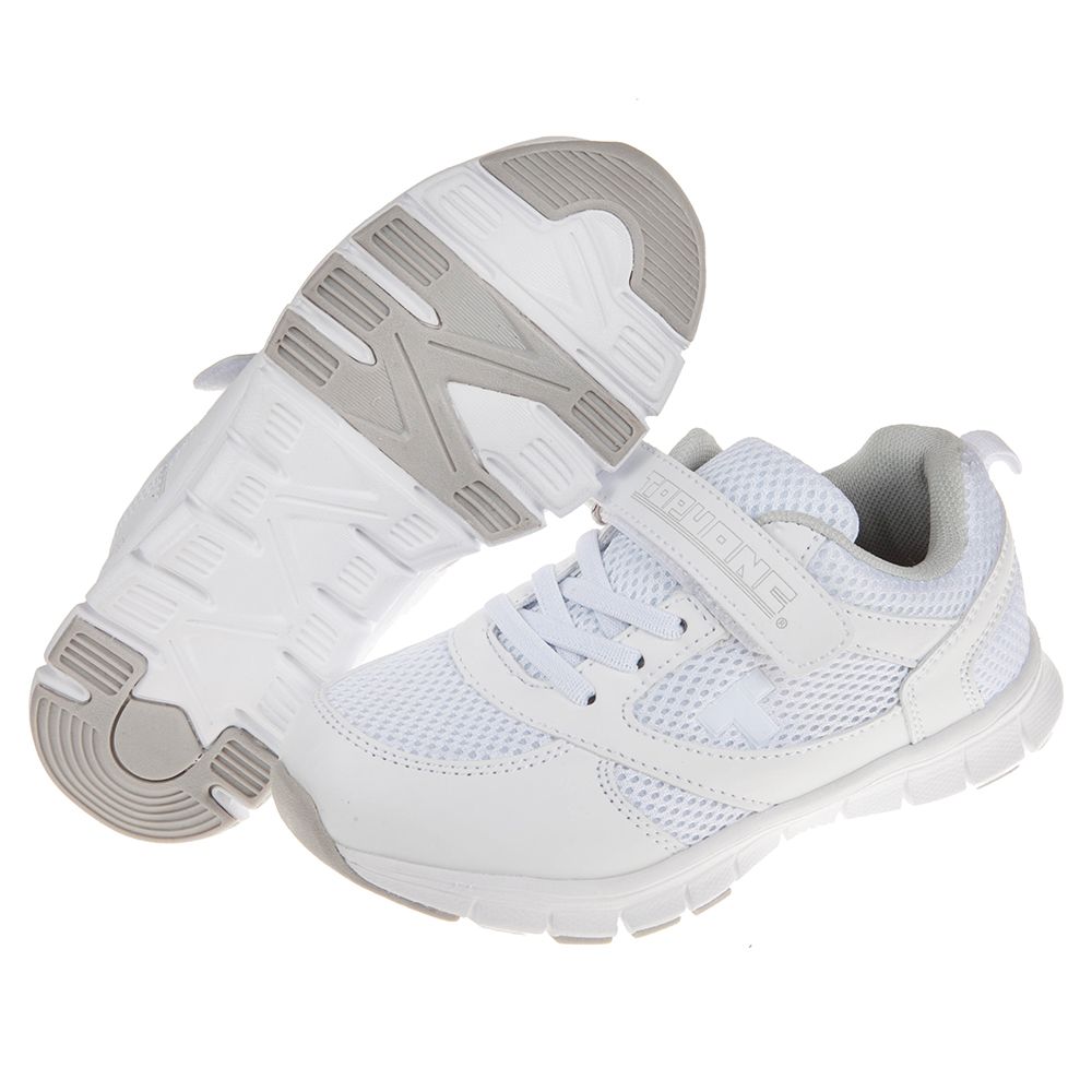 TOPUONE - 純白色透氣網布兒童運動鞋