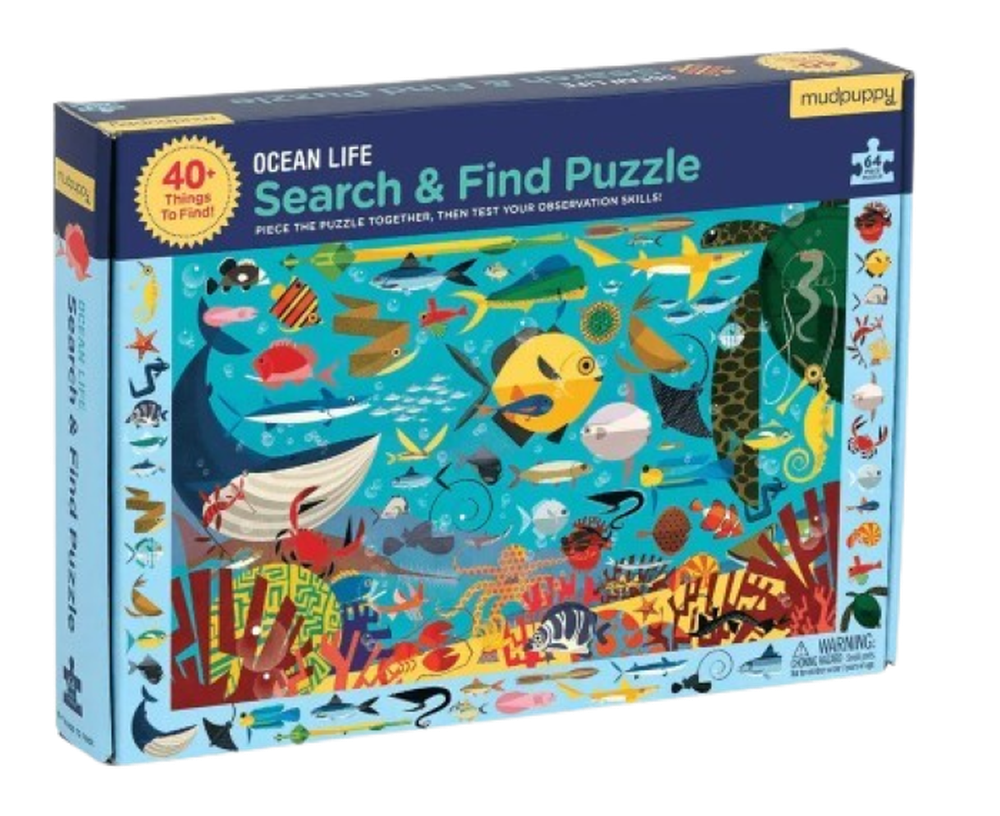 階段式拼圖-海洋世界 (26x18.2x6.1)