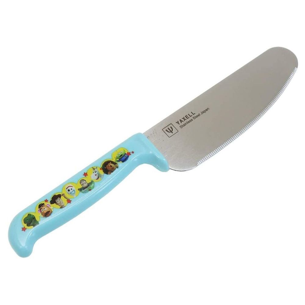 日本代購 - 日本製 兒童安全刀具-玩具總動員-水藍 (刀刃長12cm)
