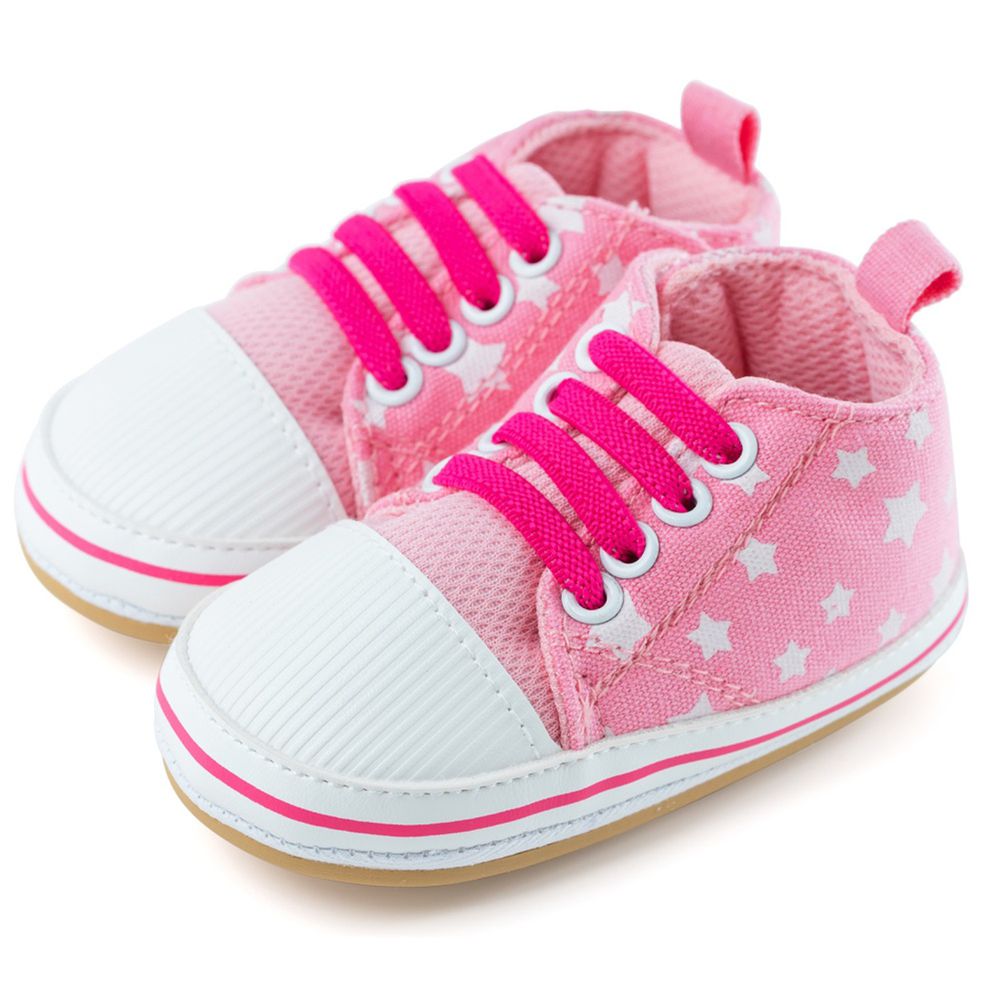 nikokids - 軟Q底學步鞋-粉色(SG576)