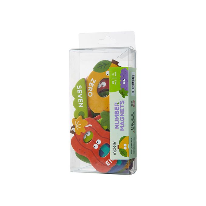 MiDeer - 蔬果數字磁力貼-新包裝