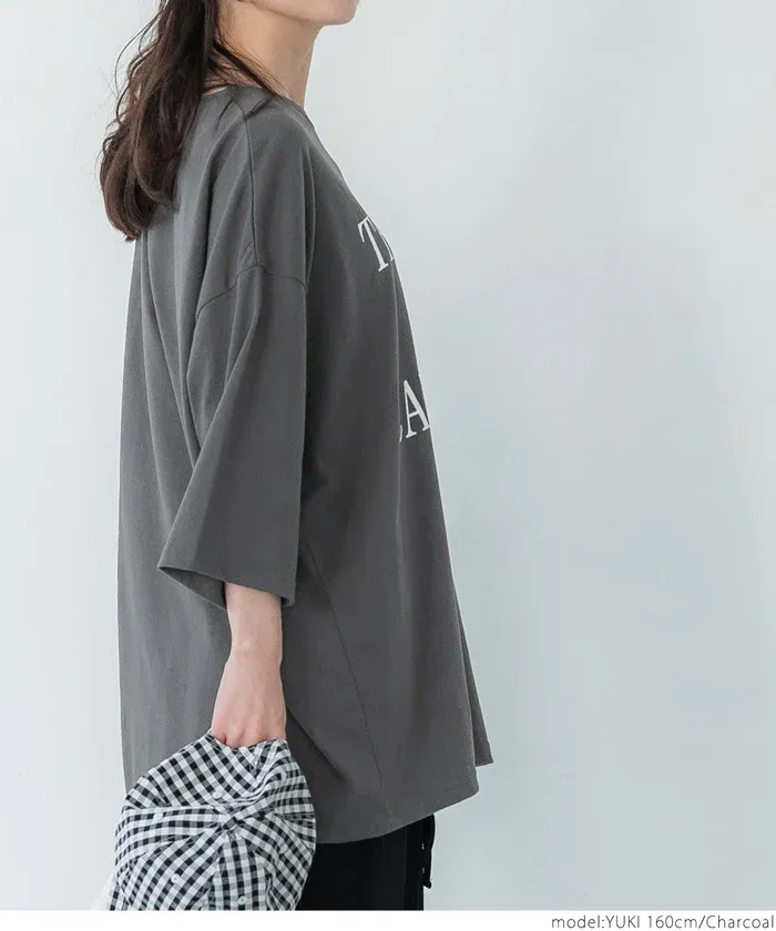 日本 COCA - 美式LOGO 寬版薄長袖上衣-大人-白