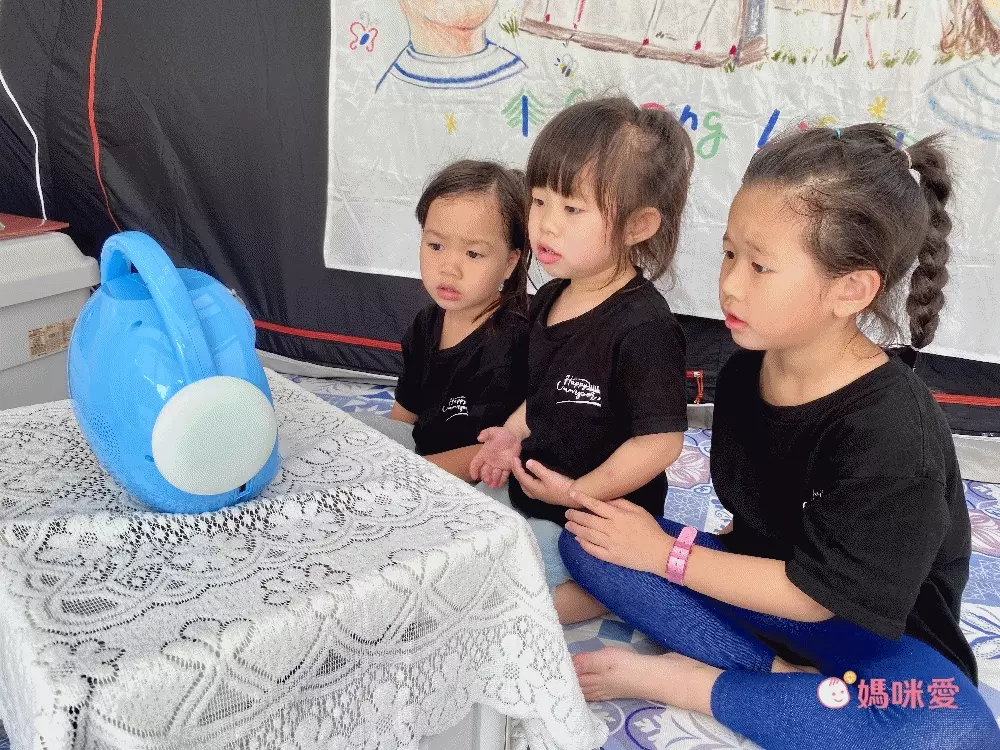 昌兒 - 兒童唱跳學習機128G-藍色-加送一支麥克風+兒童護眼相機3吋IPS大螢幕-藍色-送16G記憶卡