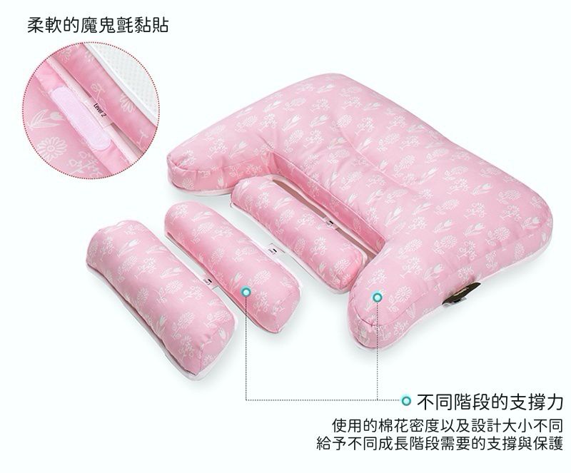 韓國 INUO - 3段可調式水洗枕-洞洞表面-太陽花 (45X33X5cm)-2歲以上適用