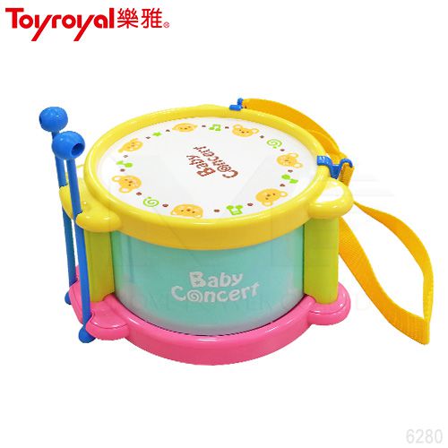 日本樂雅 Toyroyal - 小樂隊歡樂太鼓(兒童小鼓) (三歲以上)