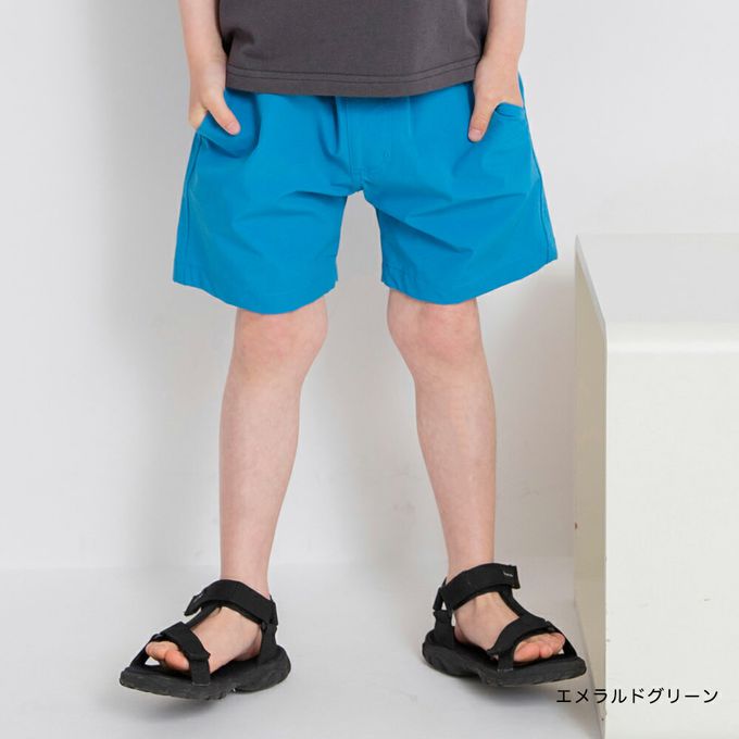 日本 BRANSHES - 水陸兩穿 輕便彈力休閒短褲-紫