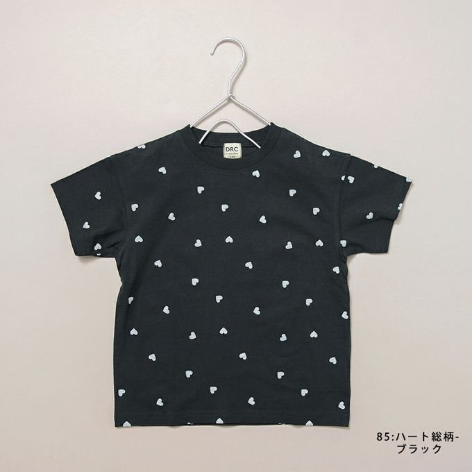 日本 BRANSHES - 純棉可愛女孩短袖上衣-蝴蝶結-炭灰