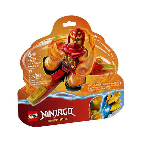 樂高積木 LEGO《 LT71777 》NINJAGO 旋風忍者系列 - 赤地的龍威旋風忍術陀螺